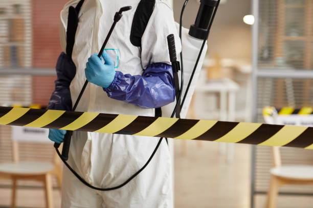 Professional Biohazard Cleanup technician working in Lake Isabella, CA